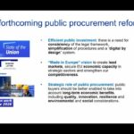 Brussels Matters discussion ‘Evaluating the Public Procurement Directives - towards a balanced reform?’